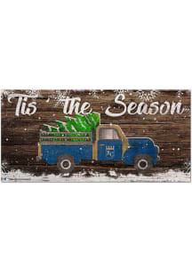 Kansas City Royals Tis the Season 6x12 Sign - Blue