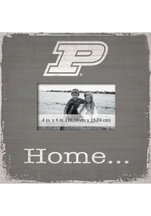 Purdue Boilermakers Home Picture Picture Frame - Black