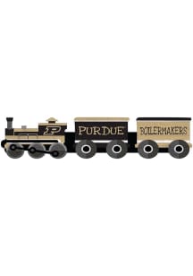 Purdue Boilermakers Train Cutout Sign - Black