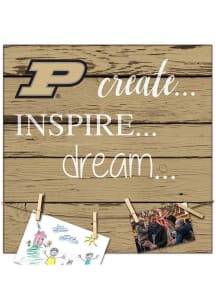 Purdue Boilermakers Create Inspire Dream Sign - Black