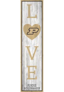 Purdue Boilermakers 48 Inch Love Leaner Sign - Black