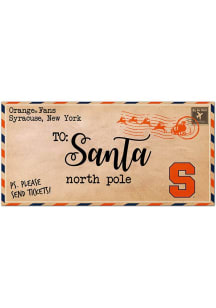 Syracuse Orange To Santa Decor