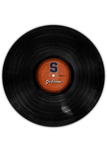 Syracuse Orange 12 Inch Vinyl Circle Sign - Orange