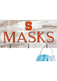 Syracuse Orange Mask Holder Sign - Orange