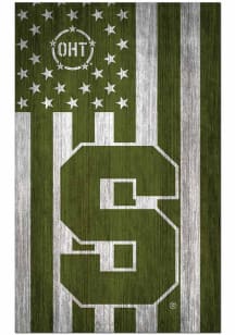 Syracuse Orange 11x19 OHT Military Flag Sign - Orange