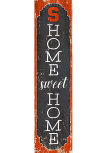 Syracuse Orange 48 Inch Home Sweet Home Leaner Sign - Orange