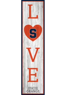 Syracuse Orange 48 Inch Love Leaner Sign - Orange