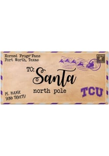 TCU Horned Frogs To Santa Decor