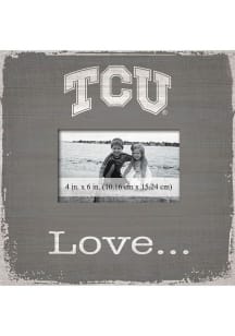 TCU Horned Frogs Love Picture Picture Frame - Purple