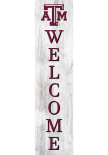 Texas A&M Aggies 24 Inch Welcome Leaner Sign - Maroon