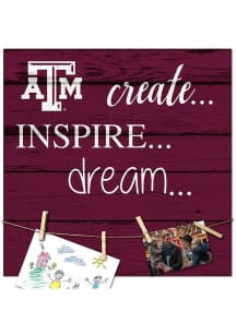 Texas A&M Aggies Create Inspire Dream Sign - Maroon