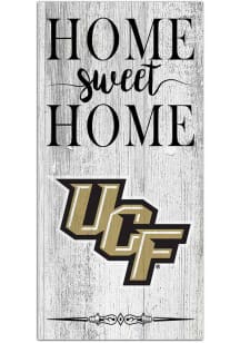 UCF Knights Home Sweet Home Whitewashed Sign - Green