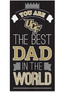 UCF Knights Best Dad in the World Sign - Green
