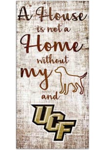 UCF Knights A House is not a Home Sign - Green