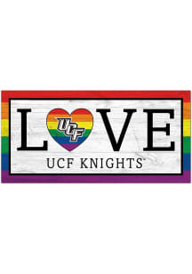 UCF Knights LGBTQ Love Sign - Green