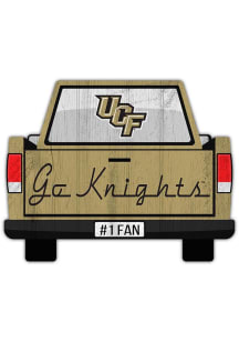 UCF Knights Truck Back Cutout Sign - Green