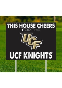 UCF Knights This House Cheers For Yard Sign - Green
