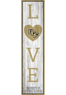 UCF Knights 24 Inch Love Leaner Sign - Green