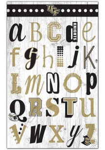 UCF Knights Alphabet Sign - Green