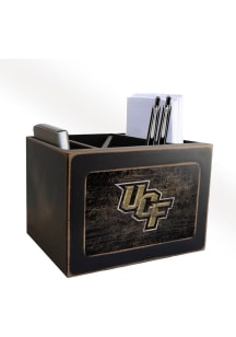 UCF Knights Distressed Desktop Organizer Desk Accessory