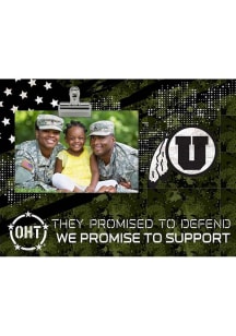 Utah Utes OHT Clip Picture Frame - Red