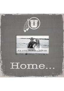 Utah Utes Home Picture Picture Frame - Red