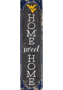 West Virginia Mountaineers 24 Inch Home Sweet Home Leaner Sign - Blue