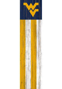 West Virginia Mountaineers 24 Inch Flag Leaner Sign - Blue