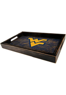 West Virginia Mountaineers Distressed Tray Serving Tray