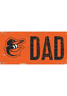 Baltimore Orioles DAD Sign - Orange