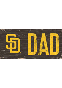 San Diego Padres DAD Sign - Brown