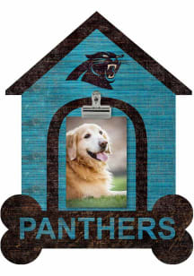 Carolina Panthers Dog Bone House Clip Picture Frame - Blue