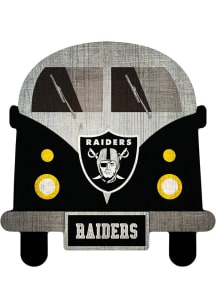 Las Vegas Raiders Team Bus Sign - Black