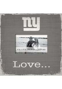New York Giants Love Picture Picture Frame - Blue