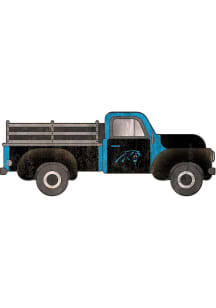 Carolina Panthers 15in Truck Sign - Blue