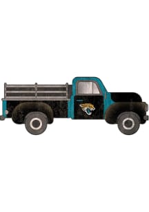 Jacksonville Jaguars 15in Truck Sign - Teal