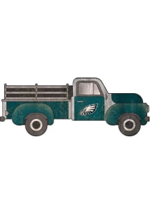 Philadelphia Eagles 15in Truck Sign - Midnight Green