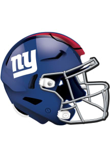 New York Giants 12in Authentic Helmet Sign - Blue