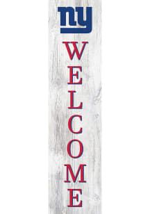 New York Giants 48in Welcome Leaner Sign - Blue