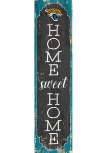 Jacksonville Jaguars 24in Home Sweet Home Leaner Sign - Teal
