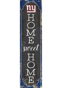 New York Giants 24in Home Sweet Home Leaner Sign - Blue