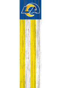 Los Angeles Rams 24in Flag Leaner Sign - Blue