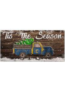 Los Angeles Rams Tis the Season 6x12 Sign - Blue