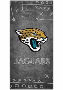 Jacksonville Jaguars Chalk Playbook Sign - Teal
