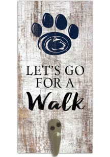 Penn State Nittany Lions 6x12 Leash Holder Sign - White