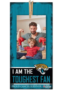 Jacksonville Jaguars The Toughest Fan Sign - Teal
