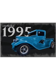 Carolina Panthers Established Truck Sign - Blue