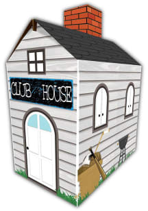Carolina Panthers Cardboard Clubhouse Wall Art - Blue