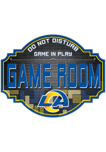 Los Angeles Rams 12in Game Room Tavern Sign - Blue