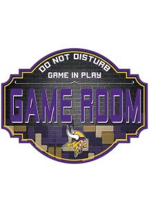 Minnesota Vikings 12in Game Room Tavern Sign - Purple